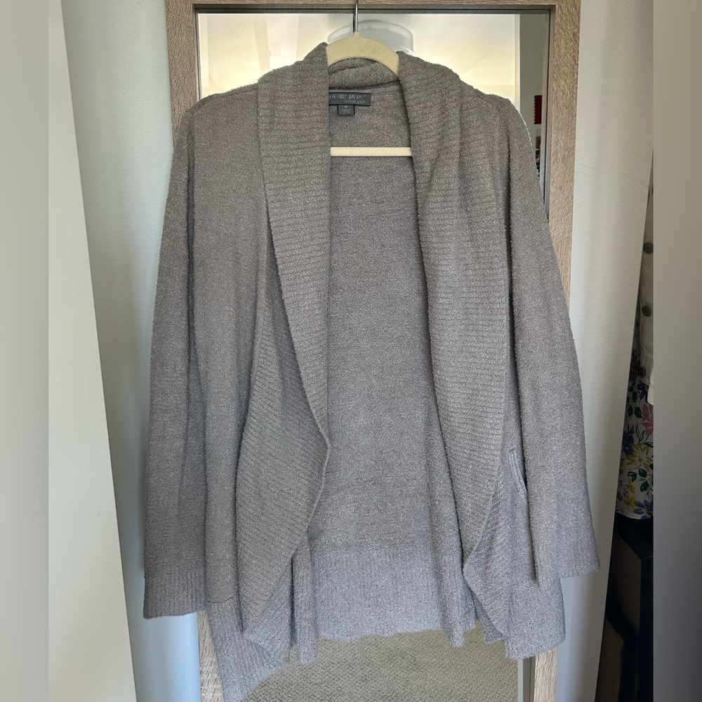 Barefoot Dreams Bamboo Long Sleeve CozyChic® Lite Circle Lounge Cardigan Size M